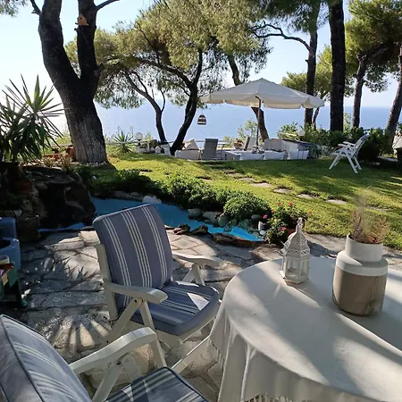 By Far The View In Sani Resort! Semesterbostad *