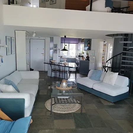 By Far The View In Sani Resort! Сasa de vacaciones *