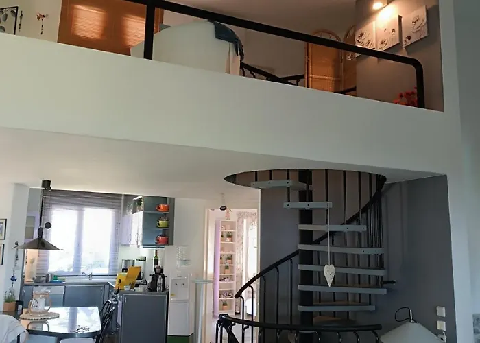 By Far The View In Sani Resort! Сasa de vacaciones *